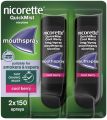 Nicorette QuickMist 1mg/spray mouth spray nicotine-Cool Berry - 2*150 sprays. 
