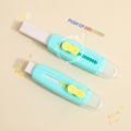 Cute Pencil Eraser Comes With Silicone Swipe Kawaii Design Push-Pull Eraser Correction Tool Stationery. 