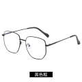 New Fashion Internet Celebrity Instagram Anti Blue Metal 2970 Can be Equipped with Myopia Flat Light and Glasses Frame. 