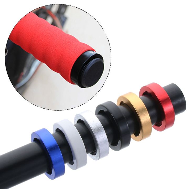 New Bicycle Cycling Accessories Handle Bar Lock Bicycle Grips Ring Bike Handlebar Part End Lock Rings End Plug