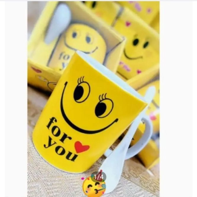 Smile For You Cup Set Coffee Mug for Girls - Perfect Gift Tea/ Coffee Cup for Girls - 300ml