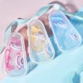 Baby Pacifier Set Silicone Nipples Chain Combination Baby Sleeping Pacifiers With Storage Box. 