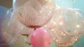 5 Pieces Confetti Balloons - Birthday globs Party wedding decoration confetti Foam tablets balloon Helium Latex Transparent Clear Balloon. 