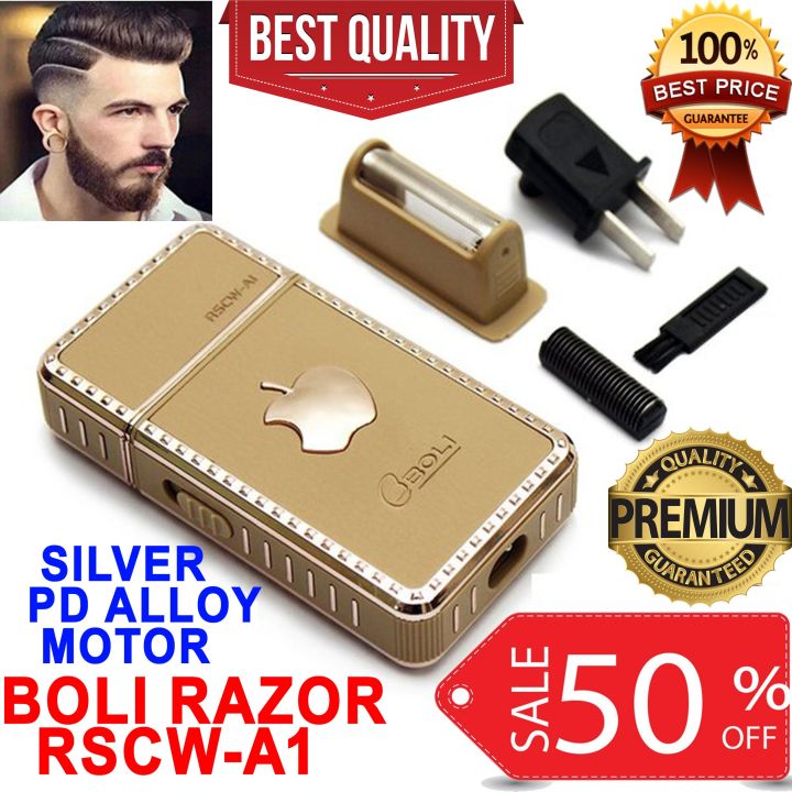BOLI RSCW-A1 Electric Hair Shaver Razor Rechargeable Baby Children Child Professional Beard Shaving Machine Beard Cutting Styling Europe Style Noble Enjoyment Shaver Original Best Men Grooming Kit Original BOLI RSCW A1