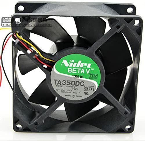 Nidec%2012V%201.0A%20High%20Speed%20Fan%204Wire%20Strong%20Wind%20Server%20Cooling%20Fan%20TA350DC%20M35556-35%209cm%2090mm%20x%2038mm%20-%20Image%205