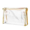 Cosmetic Portable Makeup Pouch Makeup Organizer Beauty Bag Travel Pouch Transparent Cosmetic Case Skincare Storage Makeup Storage Durable Plastic Pouch Zippered Bag Water-Resistant Pouch Multi-Purpose Organizer Portable Storage Essential Carr. 