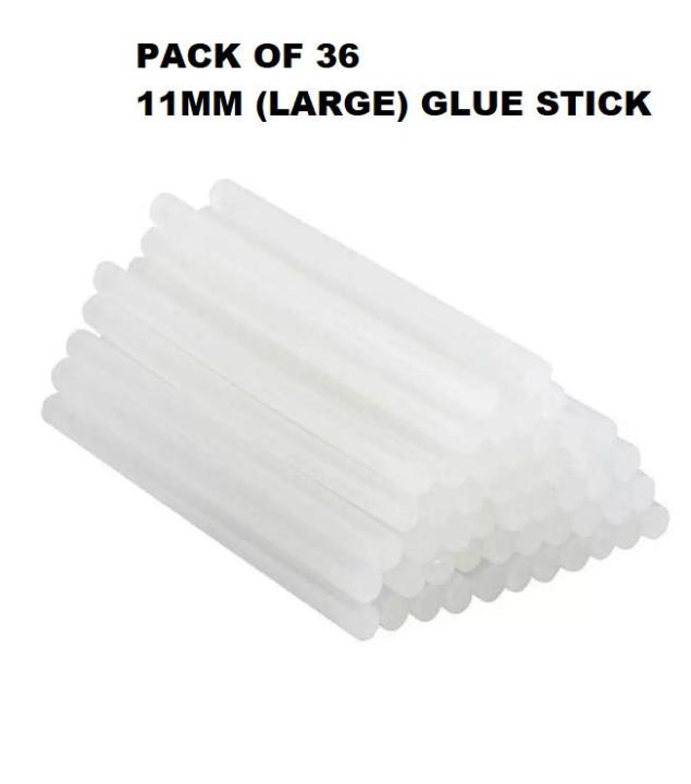Pack%20Of%2036%20-%20Hot%20Glue%20Gun%20Sticks%2011mm%20-%20White%20for%20Big%20Glue%20Gun%20-%20Image%203