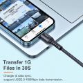 Mcdodo USB to Lightning Cable for iPhone 13 12 11 Pro Max XS XR 8 7 iPad 3A Charge Data Transmission Cord iOS Phone Charger Wire. 