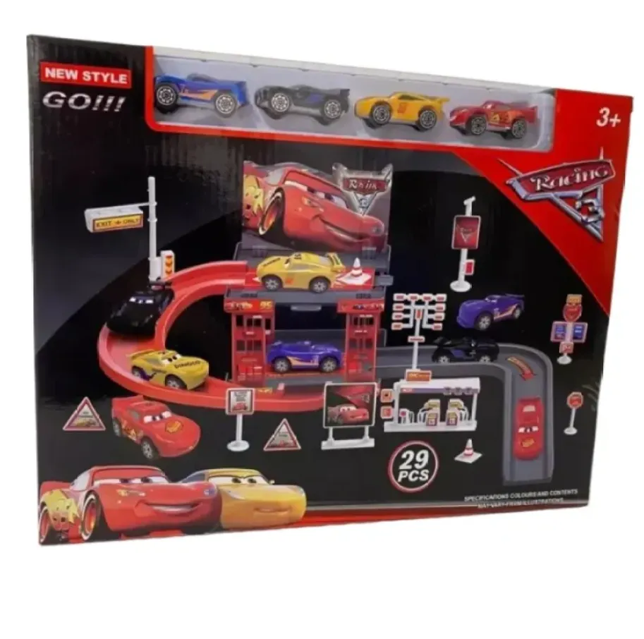 Lightning mcqueen garage online