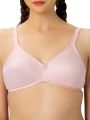 Bebelle, Basic Cotton, Bra for girls and women, Casual Bra, Blended Fabric Bra, Pink, B Cup. 