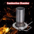 Durable Auto Parts Stainless Steel Burner Insert Torches Combustion Chamber for Parking Heater. 