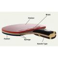Ping Pong Paddles Quality Dynamic 86000 ping pong Tennis Rackets 2 Ping Pong Bats Long Handle Ping Pong Racket Set Training Accessories Racquet Bundle Kit with 3 Balls For Both Indoor and Outdoor. 