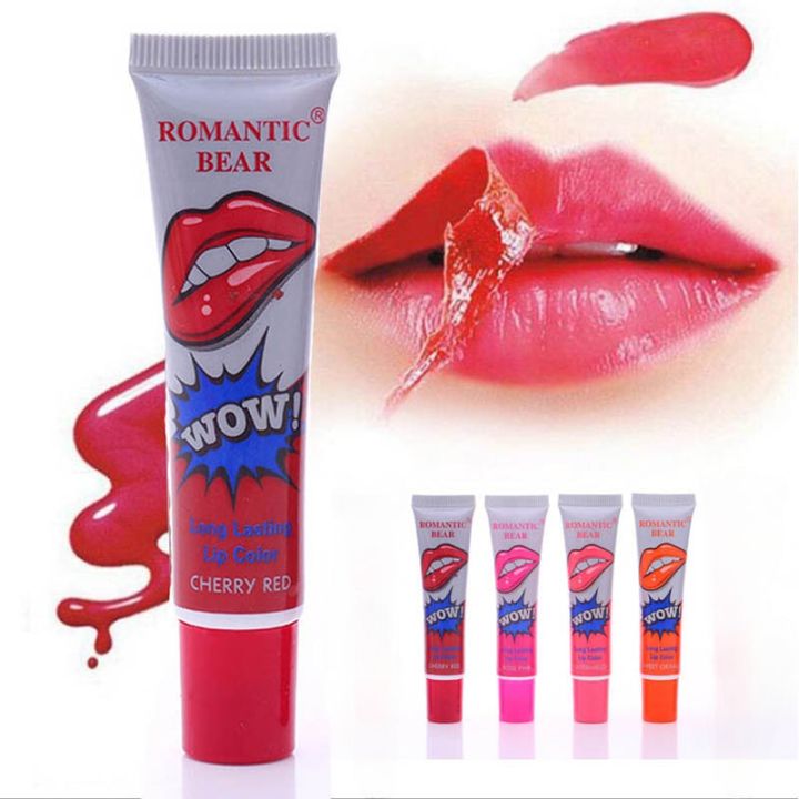 Amazing Peel Off Liquid Lipstick Waterproof Long Lasting Lip Gloss Tear Off Makeup Tattoo Lip Gloss Lip Tint Cosmetic