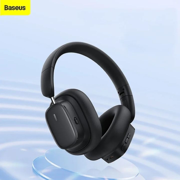 Baseus Bowie H1i Wireless ANC Headphones, 38db Active Noise Cancellation with 100H Playtime, Low Latency, Bluetooth 5.3 Headset