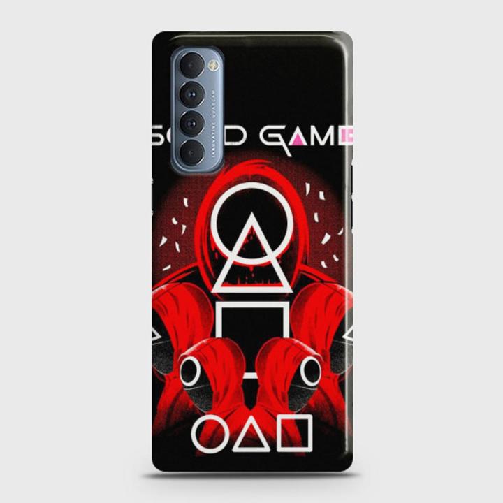 Oppo_Reno4_Pro_4G Cover - SkinLee HQ Hard Case - Out Of Context Squid Game - SKINLEE-697-1-661-462