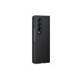 Samsung Galaxy Z Fold 4 Leather Cover Black. 