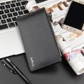 Fashion Leather Men Wallet Large Capacity 16 Slot Card Holder Famous Bi-Fold Wallet Men's Cash Coin Purse Shipping. 