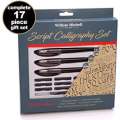 William Mitchell Calligraphy Pen Set - Complete 3 Pen Script Calligraphy gift set ● Designed for LEFT-HANDED writers ● Suitable for all levels. 