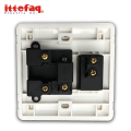 Ittefaq 15A power plug 3 Pin Plug Socket, Power Multi Socket Plug Bakelite Material 15 Amp High Quality. 