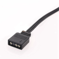 2Pcs for Corsair 4PIN RGB to Standard ARGB 3-Pin 5V Adapter RGB 25cm. 