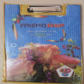Clip Board Foldable for Exam and Other Purpose - Random Color & Deign Art # SS-Fold W/C CB - 0005. 