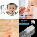 Baby Kids Silicone Finger Toothbrush Soft Safe Baby Teether Toothbrush Gum Brush For Children Clear Massage Dental Care. 