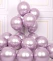25pcs 10inch Original Shiny Light Purple Chrome Balloons Genuine Solid Metallic Balloon Chrome Light Purple Balloon Party High Quality Latex Balloon Birthday Party Decoration, Wedding helium balloon. 