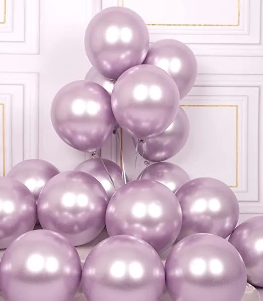 25pcs%2010inch%20Original%20Shiny%20Light%20Purple%20Chrome%20Balloons%20Genuine%20Solid%20Metallic%20Balloon%20Chrome%20Light%20Purple%20Balloon%20Party%20High%20Quality%20Latex%20Balloon%20Birthday%20Party%20Decoration,%20Wedding%20helium%20balloon%20-%20Image%202