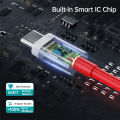 OnePlus 8T Warp Charge Cable 6.5A PD USB 3.1 Type-C Fast Charging Cable. 