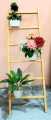 Plant stand ladder style Kail wood by HDE. 