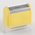 QUANBU 2X Identity Theft Protection Stamp Roller,for Personal Information Blackout, Privacy Confidential and Address Blocker, L. 