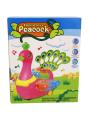 Peacock Electric Toy For kids BY HK DEALER-Kids Toys Music & Light Electric Peacock Toy-Peacock Moving System & Crystal Lighting with Music. 
