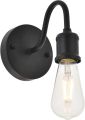 New Modern Black Metal Gooseneck Wall Mounted Lamp With An E27 Bulb Holder Best For | Home | Office | Indoor Lighting |Outdoor Lighting |TV Lounge| Bed Room etc. 