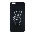 Iphone 6 Plus Victory Logo Hard Case - Black. 