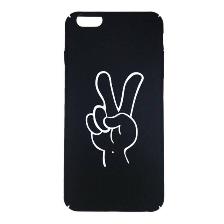 Iphone 6 Plus Victory Logo Hard Case - Black