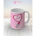 Komal name mug. 