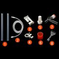 1 1Set Transparent Fish Tank Cleaner Aquarium Water Changer Vacuum Siphon Drainer Gravel Sand Washing Aquatic Pet Supplies. 