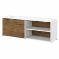 Imperia Furniture 59.17'' Wide 4 - Shelf Credenza console table media console. 