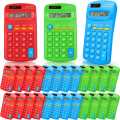 Mini Calculator for Kids or Pocket | 8 digits Display and Large size | Attractive colours | New Design 2024. 