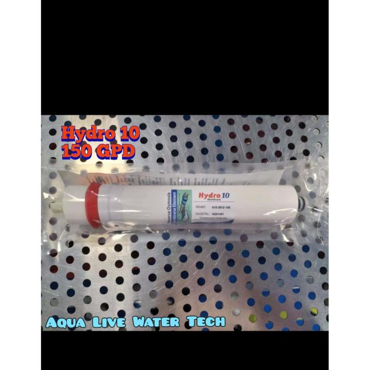 Hydro 150 GPD Suitable for All type domestic Reverse osmosis RO water filter Plant