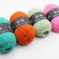 50g Multi Color Milk Silk Acrylic Blend Knitting Yarn Soft Warmth Skin Friendly DIY Knitted Cashmere Yarns for Crochet Supplies. 