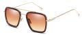 Samjune Spider-Man:Homecoming Edith Sunglasse Iron Man Tony Stark Sunglasses for Men. 