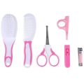 Baby's 6 Pcs Personal Care Kit - Hair Nail Manicure Grooming Accessories for Newborn Babies. 