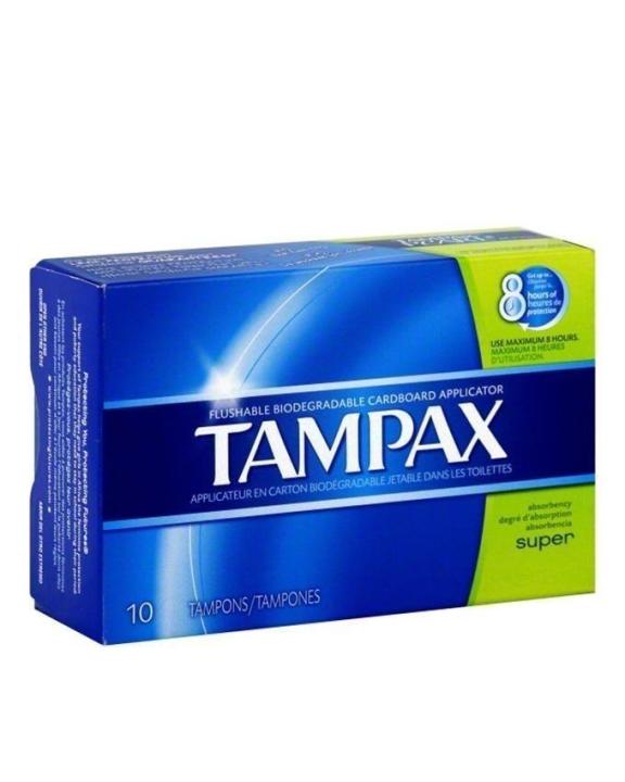 Pack of 10 - Super Absorbency Tampons