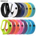 Colorful Silicone Watch strap For Xiaomi Band 6 5 Bracelet Smart Watch Replacement Wristband for mi band 6 5 4 3 Strap. 