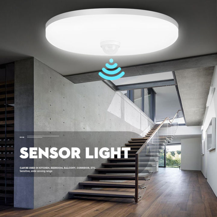 PIR%20Motion%20Sensor%20LED%20Ceiling%20Light%2015W%2020W%2030W%2040W%20Cold%20White%20Surface%20Mounted%20LED%20Ceiling%20Lamp%20Round%20Indoor%20Lighting%20Fixture%20for%20Kitchen%20Bedroom%20Corridor%20Yard%20Warehouse%20Outdoor%20-%20Image%202