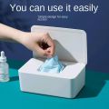 【FUN LIVE】 Disposable Mask/Tissue Storage Box Dustproof With Dust Cover(RANDOM). 