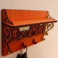 Wooden Key Hanger / Key stand holder. 