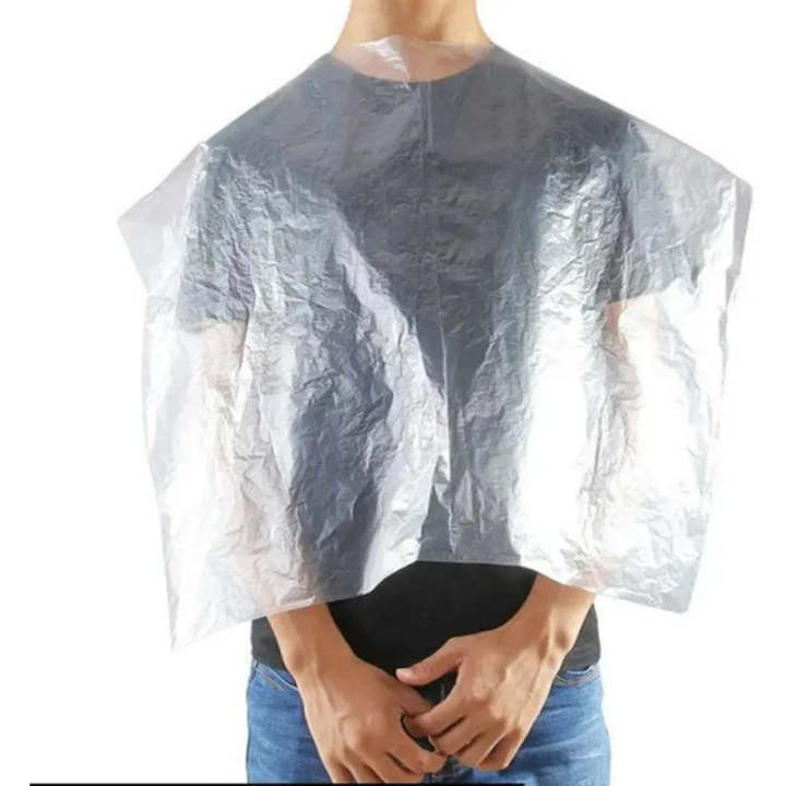 Disposable%20hair%20salon%20%20Barber%20cutting%20Cape,%20Waterproof%2050pc%20-%20Image%202