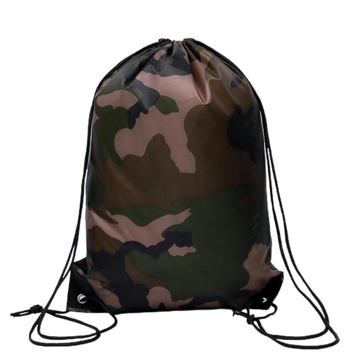 Backpack Practical Folding Drawstring Bag